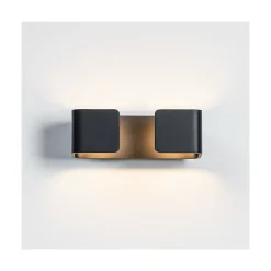 Best Kosilum Applique design rectangulaire noire - Foss