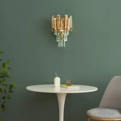 Best Kosilum Applique dorée cristal prestige cascade de pampille - Elemia
