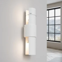 Best Sollux Lighting Applique en acier 2 lampes 10x12x37cm Sollux