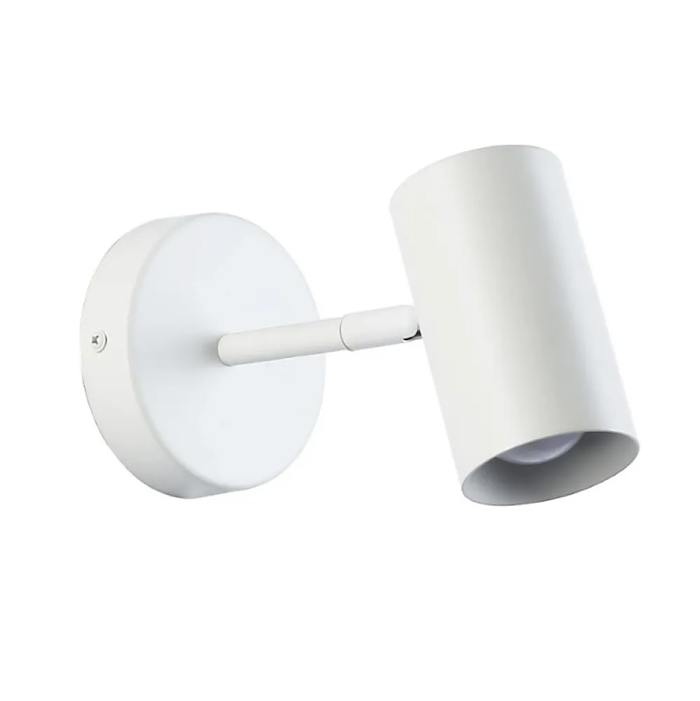 Alpinaluz Applique Murale Intérieure|Applique Murale Pour Salle À Manger<Applique Lampe Murale en Aluminium Blanc Faisceau Orientable E27 pour Chambre à Coucher Bureau Table de Nuit.