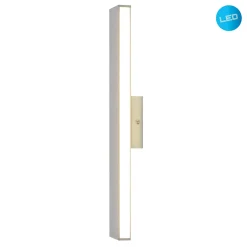 Discount Näve Applique LED DUBAI aluminium plastique LED fixes 45 cm pour entrees couloirs et grandes surfaces murales