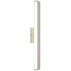 Discount Näve Applique LED DUBAI aluminium plastique LED fixes 45 cm pour entrees couloirs et grandes surfaces murales