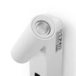 Alpinaluz Applique Murale Pour Cuisine|Applique Murale Pour Salle À Manger<Applique LED 2W 3000K orientable en aluminium blanc avec interrupteur à bouton PISA le montage sur têtes de lit ou surfa