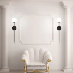 Discount Toolight APPLIQUE MURALE APP579-1W 120CM BLACK