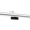 Clearance Eglo Applique murale de salle de bain noir Pandella LED intégrée 1350lm IP44 11W blanc froid