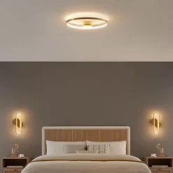 Best Kosilum Applique murale dorée ovale design - Evelia