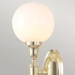 Best Elstead Lighting Applique murale Dryden 1 lumière - Laiton poli