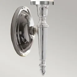 Best Elstead Lighting Applique murale Dryden 1 lumière - Chrome poli