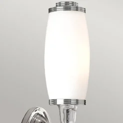 Best Elstead Lighting Applique murale Dryden 1 lumière - Chrome poli