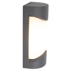 Sale Näve Applique murale exterieure PRALINE 25 cm metal plastique anthracite style moderne dimensions 11 x 8,8 cm douille E27