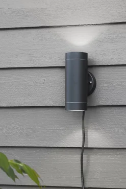 Applique Murale Extérieure<Applique Murale Extérieure LED 2x3W, 3000K, IP44, Noir - Markslöjd - Garden 24