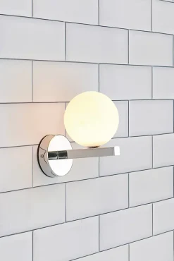 Applique De Salle De Bains<Applique murale G9, max. 18W, IP44, chrome et verre opale - Markslöjd - Stream