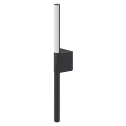 Best GoodHome Applique murale Grego LED intégrée 800lm 12.5W IP44 gris anthracite