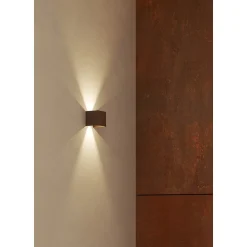 Beneito & Faure Lampadaire Extérieur<Applique murale LED blanche IP54 6,8W à ailettes orientables 4000k