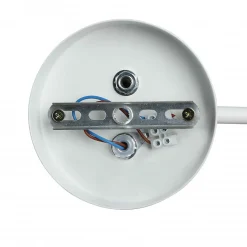 Alpinaluz Applique Murale Intérieure<Applique Murale SENDA E27 avec Bras Articulé et Rotation Métal Blanc Idéal pour Salle à Manger Cuisine ou Chambre.