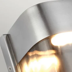 Best Elstead Lighting Applique murale small Bennie LED 1 lumière - Acier peint brossé