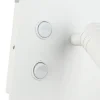 Alpinaluz Applique Murale Intérieure<Applique murale 7W spot orientable 3W avec port USB et Type C interrupteurs lumière 2700K spot gauche en métal blanc.