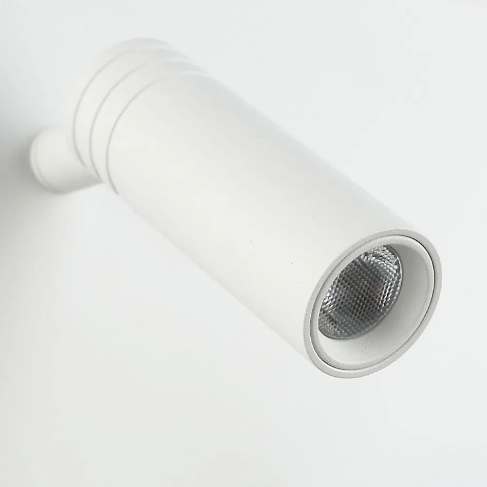 Alpinaluz Applique Murale Intérieure<Applique murale 7W spot orientable 3W avec port USB et Type C interrupteurs lumière 2700K spot gauche en métal blanc.