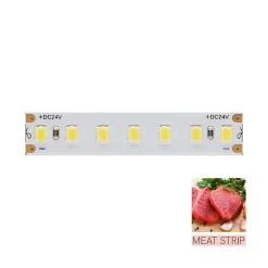 Beneito & Faure Bande LED pour éclairer le comptoir de viande Bobine de 5 m 14,4 W/M 85LM/W IP20 3700 K