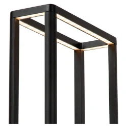 Best Lucide Borne extérieur NARVIK en aluminium avec LED intégré - Noir -