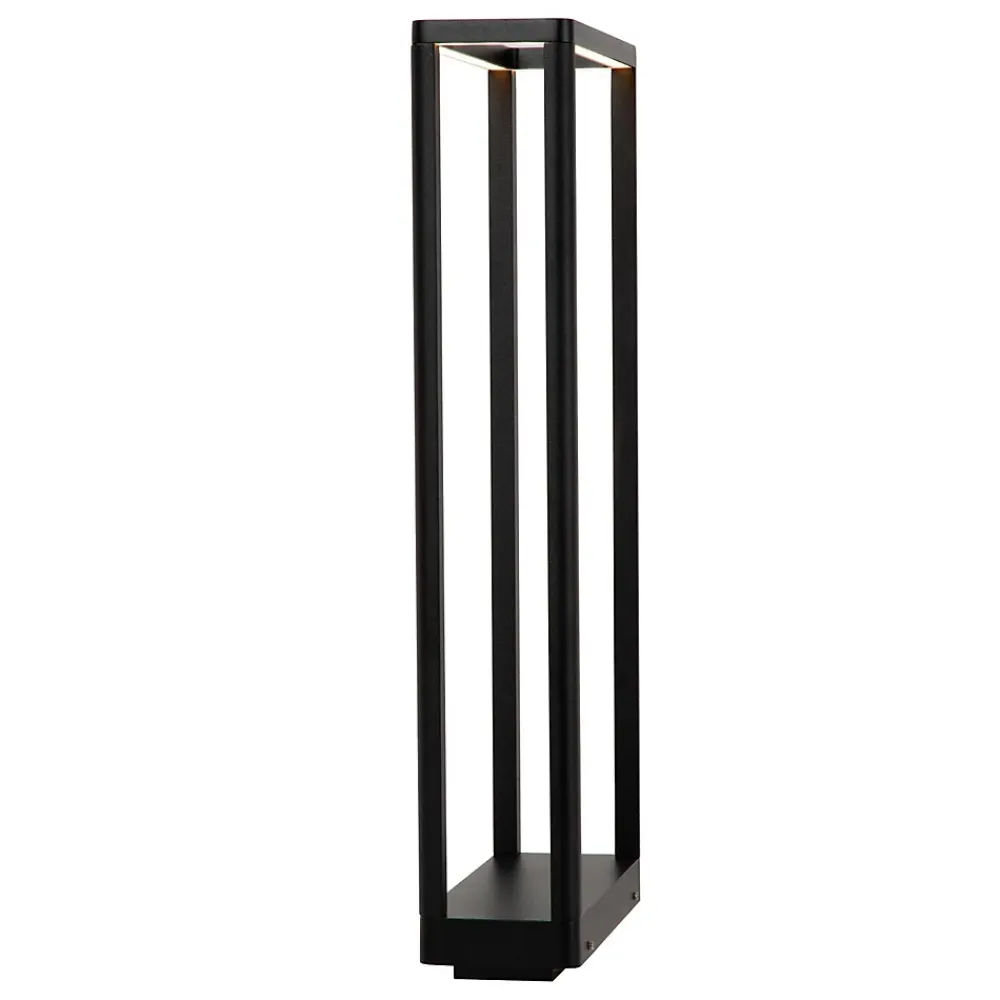 Best Lucide Borne extérieur NARVIK en aluminium avec LED intégré - Noir -