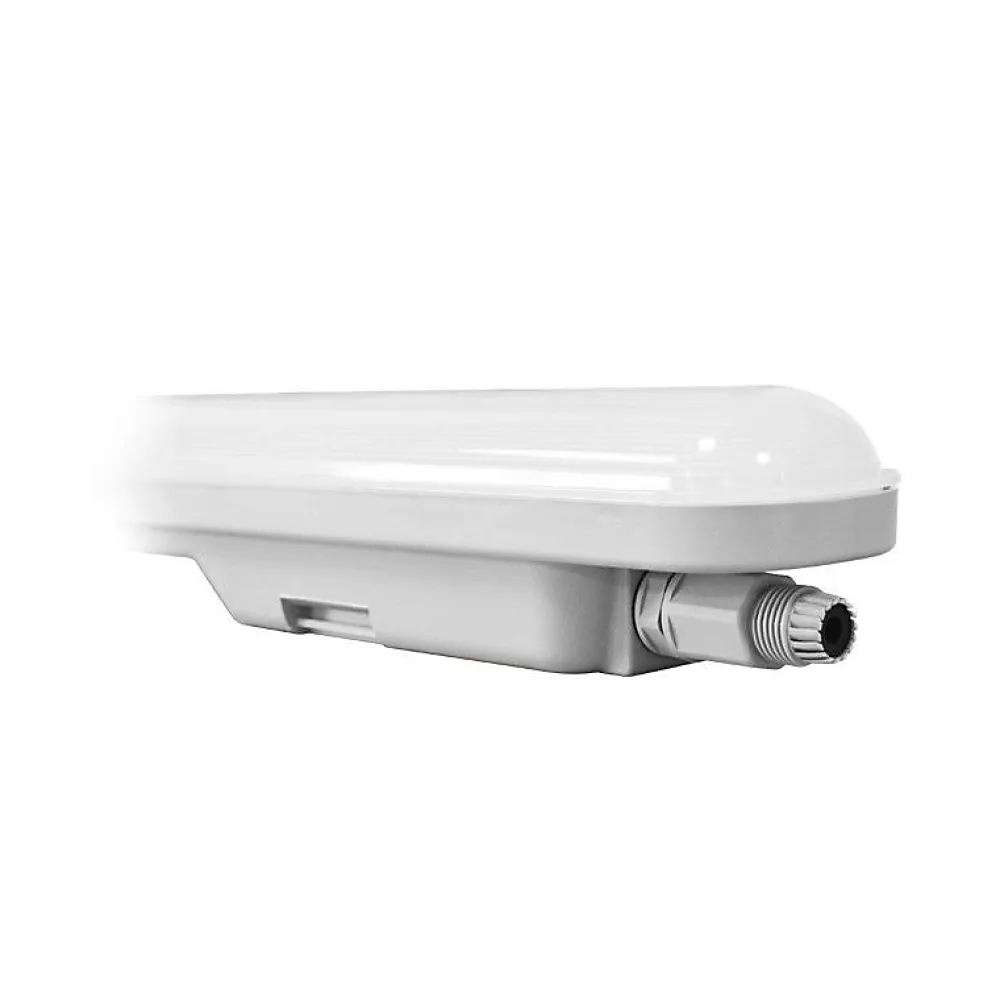 Best Miidex Lighting Boîtier étanche LED 1510mm - 48W - 4000K - IP65 - IK08 - Traversant