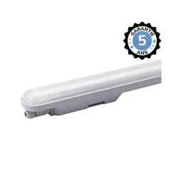Best Miidex Lighting Boîtier étanche LED 1510mm - 48W - 4000K - IP65 - IK08 - Traversant