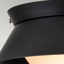 Clearance Elstead Lighting Bowtie Plafonnier à 2 Lmumières - Noir Mat