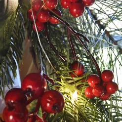 3M France Guirlande Lumineuse Extérieure<Branche lumineuse baies rouges - Chromex