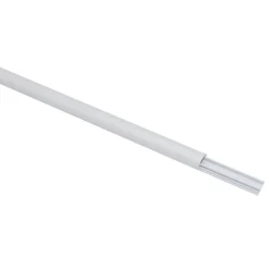 Clearance GoodHome Cache câble Fidalgo L.0,7mxH.7mmxP.13mm blanc