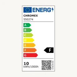 3M France Guirlande Lumineuse Extérieure<Cascade MicroLED Voie lactée Ivoire - 48 descentes - 720 microLED - Chromex