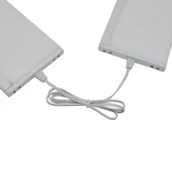 GoodHome Câble connecteur Fidalgo IP20 L.350xl.1xH.0.5cm blanc