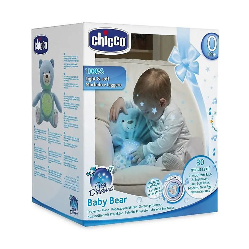 Chicco Veilleuse Sur Batterie<Ourson Projecteur Baby Bear Bleu First Dreams