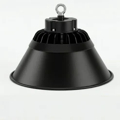 Silamp Suspension Pour Salle À Manger|Suspension Pour Chambre<Cloche LED Industrielle 150W 120 degrés NOIR (Pack de 5) - Blanc Froid 6000K - 8000K -