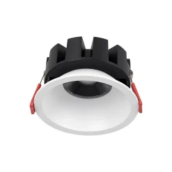 Alpinaluz Downlight LED 15W, température de couleur réglable, rond, utilise une puce Osram et un pilote KGP, Blanc