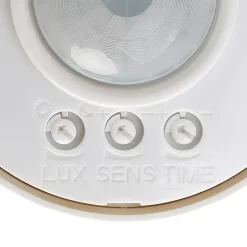 GoodHome Détecteur de mouvement Carigan 1W IP43 blanc