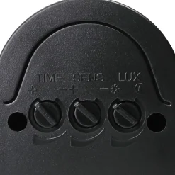 Best GoodHome Détecteur de mouvement Merritt 1W IP44 noir