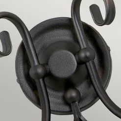 Sale Elstead Lighting Elstead Artisan - Applique murale d'intérieur à 2 ampoules, noir, E14