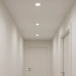 Alpinaluz Spot Encastrable<Ensemble de 10 spots LED encastrés ronds, 5W, indice de protection IP44, température de couleur réglable, blanc.