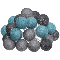 Atmosphera Créateur D'Intérieur Guirlande 20 boules Winter D6 sur secteur - Atmosphera