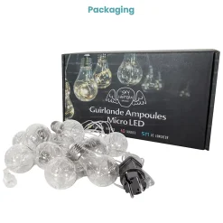 Sale Skylantern Guirlande Ampoule micro-led 10 ampoules 5 m avec prise
