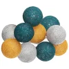 Atmosphera Créateur D'Intérieur Guirlande Lumineuse Intérieure<Guirlande LED 10 boules tropical D6cm - Atmosphera
