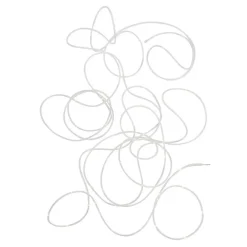 Sale J-Line Guirlande lumineuse fil en Plastique Blanc 18x18x6cm