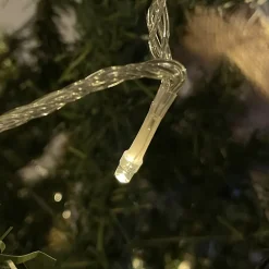 Skylantern Guirlande Lumineuse Intérieure<Guirlande Lumineuse 12m Câble Transparent 100 Leds Blanc chaud