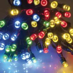 Sale La Boutique De Noel Guirlande solaire à LED multifonction 9.9 mètres Noir