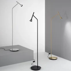 Clearance Ideal Lux DIESIS Lampadaire de travail de lecture Led Laiton 3000K