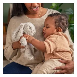 Best Ingenuity Veilleuse bébé, Doudou lapin, peluche Sylvie, réponds au pleurs de bébé, musicale, lumineuse, bruits blanc, et at