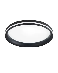 Fabas Luce Applique Murale Pour Cuisine|Applique Murale Pour Salle À Manger<Isy - Plafonnier LED Aluminium - LED intégrée 42W IP20 Noir