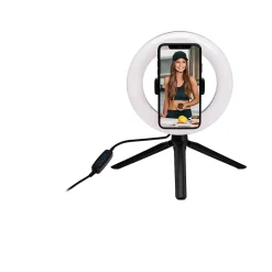 Discount BigBen Connected Kit Vlogging et Photographie Grand modèle avec trépied Ø20cm noir Bigben