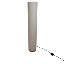 Hot Näve Lampadaire BEATE 110cm metal abat jour textile naturel douille E27 salon salle a manger entree bureau style moderne